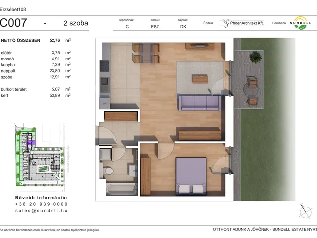 Eladó lakás Budapest XIV. kerület 53 nm