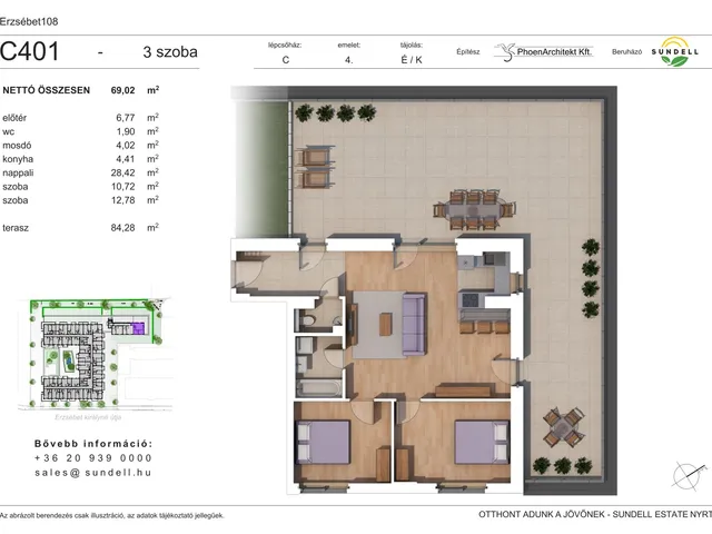 Eladó lakás Budapest XIV. kerület 69 nm