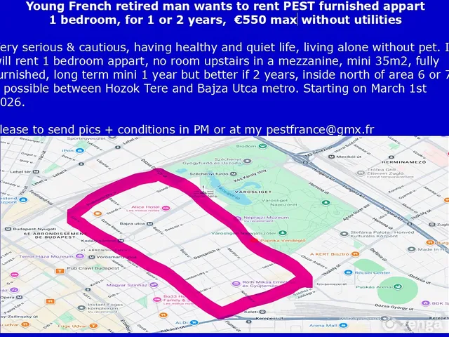 Kiadó lakás Budapest IV. kerület, Káposztásmegyer 35 nm