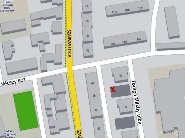 Eladó garázs Nyíregyháza, Belváros, Tompa Mihály utca 18 nm