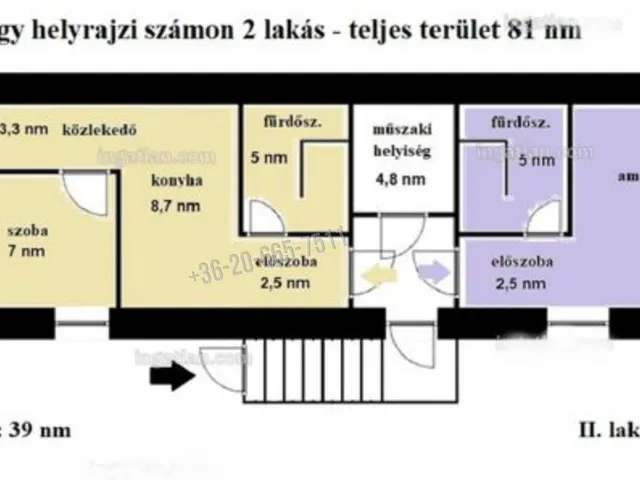 Eladó lakás Budapest XIII. kerület, Angyalföld 81 nm