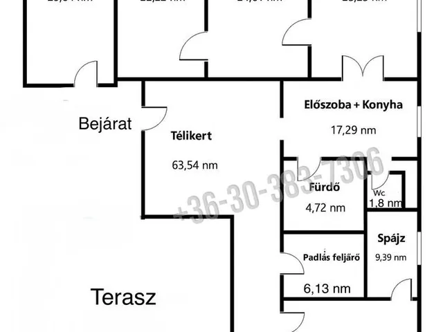 Eladó ház Galgahévíz 188 nm