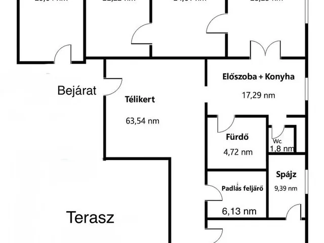 Eladó ház Galgahévíz 188 nm