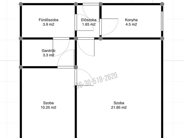 Eladó lakás Budapest XIV. kerület, Alsórákos 46 nm