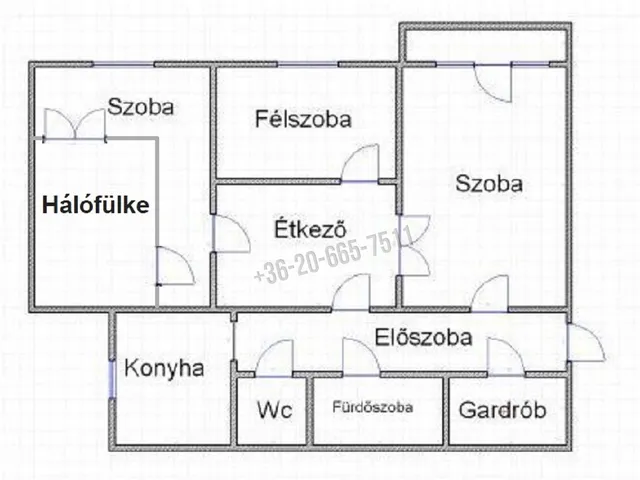 Eladó lakás Budapest IV. kerület, Újpest 71 nm