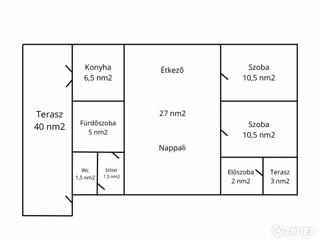 Eladó ház Majosháza 68 nm