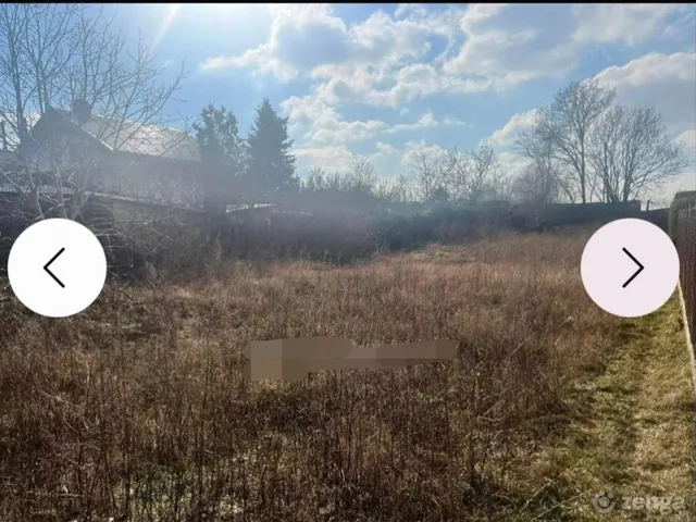 Eladó telek Halásztelek 830 nm