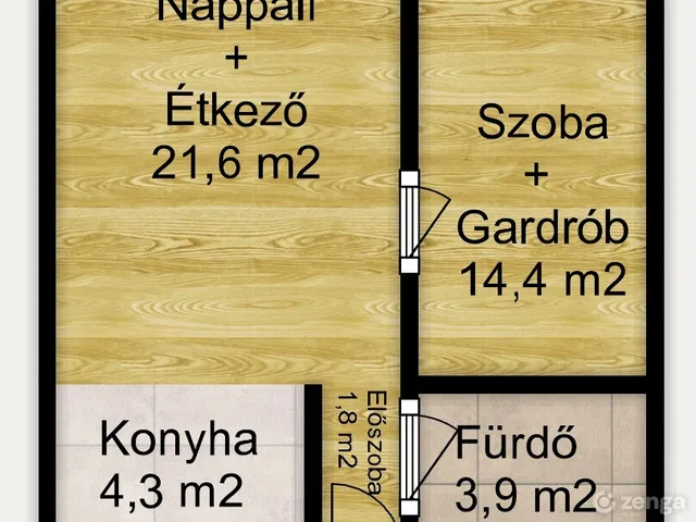 Kiadó lakás Budapest XIV. kerület, Rákosfalva 46 nm