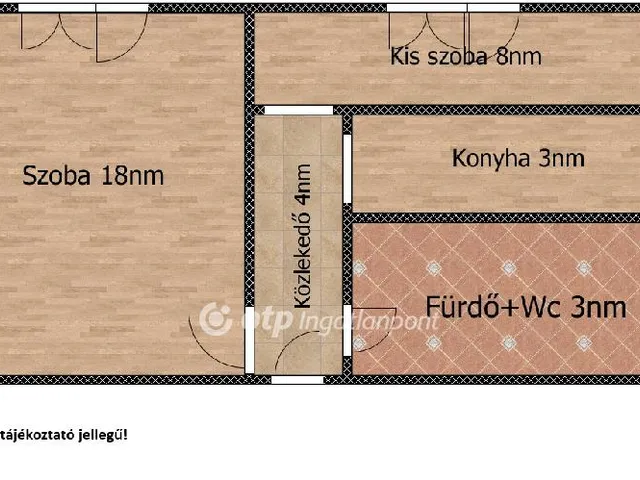 Eladó lakás Dunaújváros 35 nm