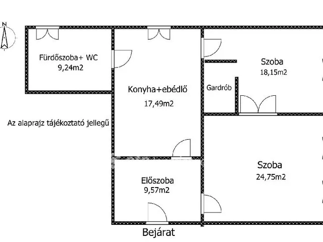 Eladó lakás Paks, Óváros 80 nm