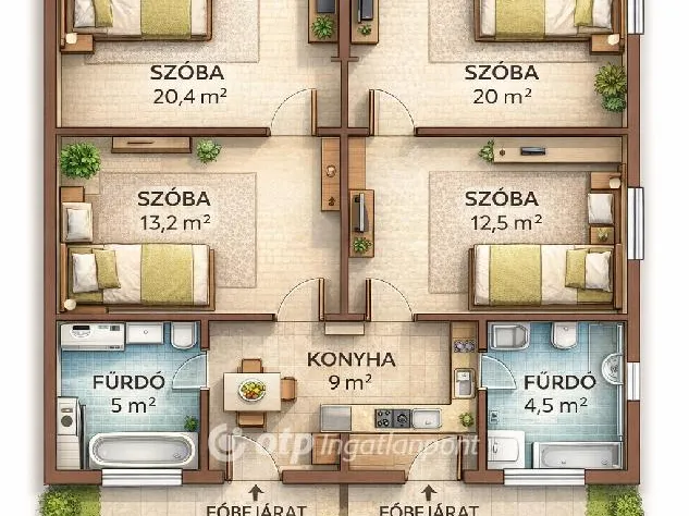 Eladó ház Bátaszék 100 nm