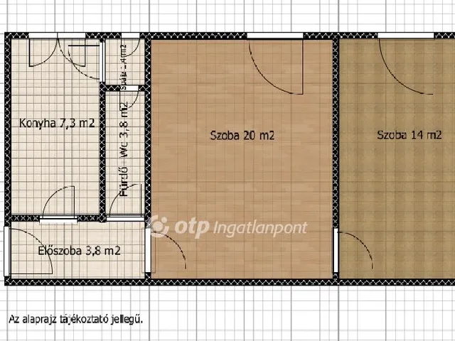 Eladó lakás Dunaújváros 50 nm