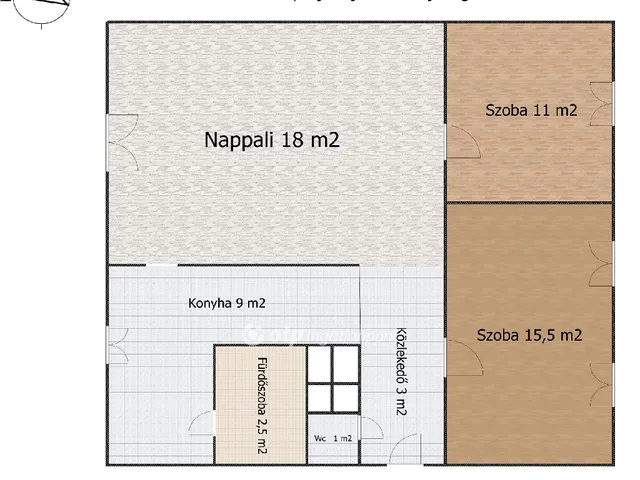 Eladó lakás Dunaújváros 60 nm