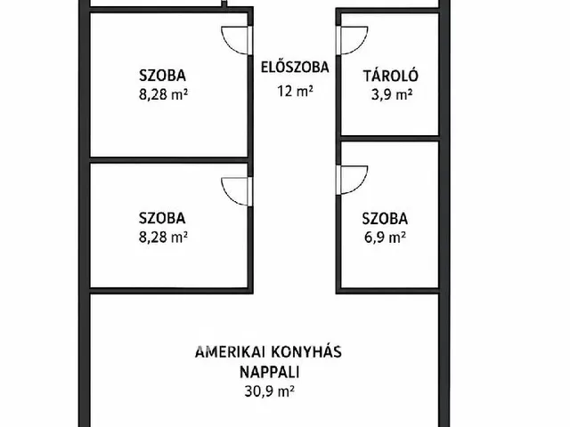 Eladó ház Uszód 88 nm