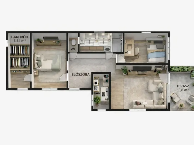 Eladó ház Budapest XV. kerület, Pestújhely 83 nm