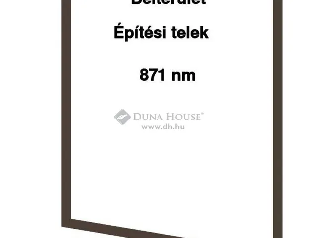 Eladó telek Nyíregyháza, Rozsrétszőlő, Tulipán 871 nm