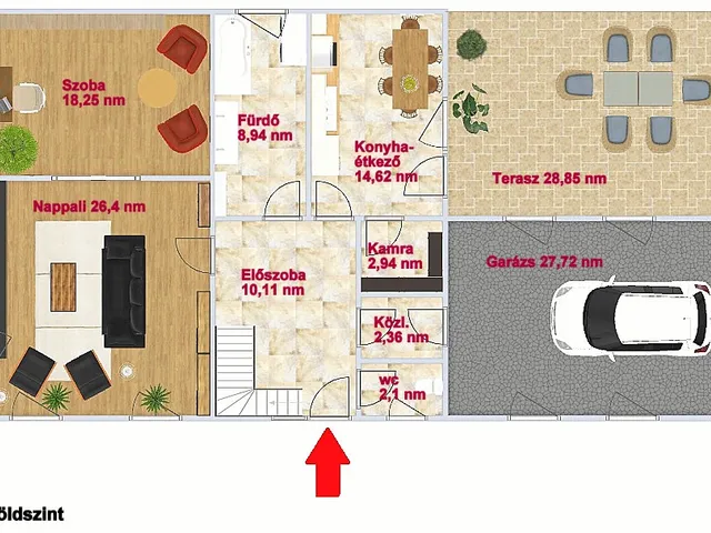 Eladó ház Budapest XVI. kerület, Árpádföld 200 nm