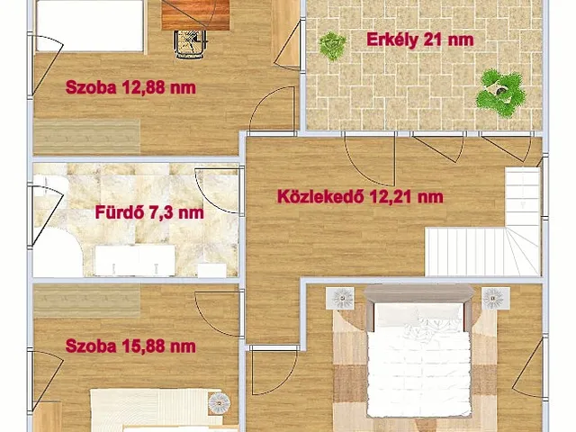 Eladó ház Budapest XVI. kerület, Árpádföld 200 nm