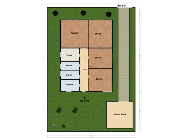 Eladó ház Budapest XVI. kerület, Rákosszentmihály 75 nm