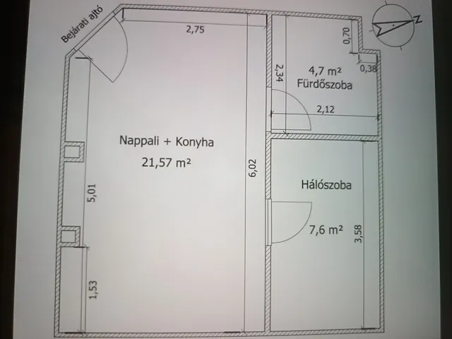 Kiadó lakás Budapest XVII. kerület, Rákoskeresztúr 33 nm