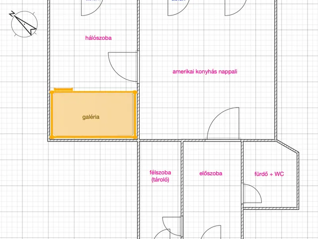 Eladó lakás Budapest VII. kerület 73 nm