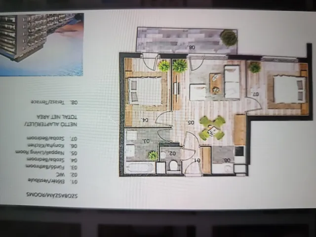 Eladó lakás Budapest VI. kerület 62 nm