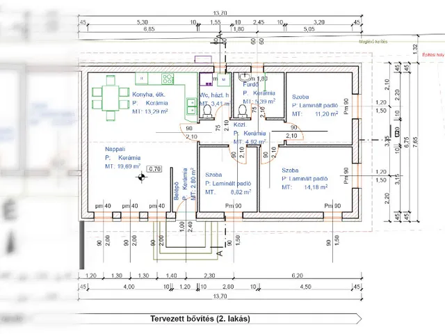 Eladó telek Pécel 420 nm