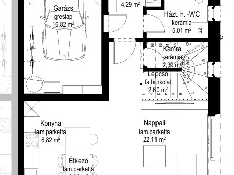 Eladó ház Budapest X. kerület, Újhegy 122 nm