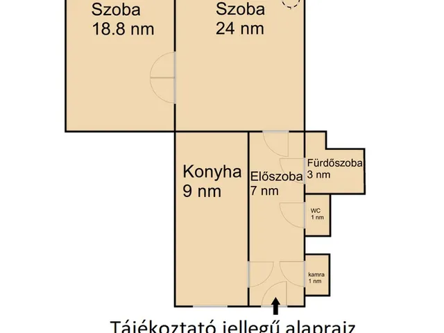 Eladó lakás Budapest VIII. kerület, Corvin negyed 63 nm