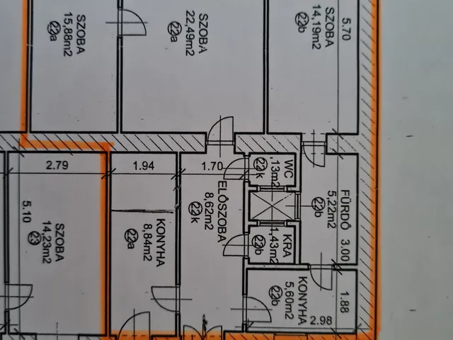 Eladó lakás Budapest VI. kerület, Diplomatanegyed 85 nm