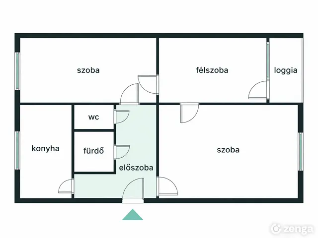 Eladó lakás Budapest XIII. kerület, Angyalföld 61 nm