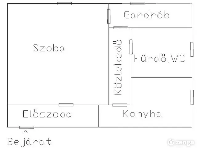 Eladó lakás Győr, Nádorváros 44 nm