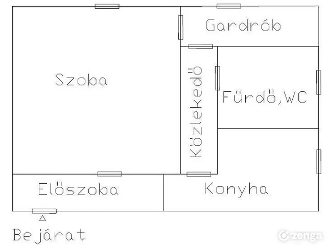 Eladó lakás Győr, Nádorváros 44 nm