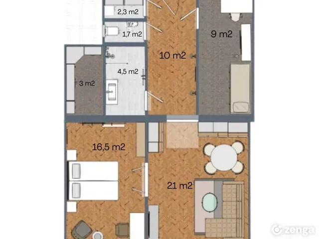 Eladó lakás Budapest VI. kerület, Diplomatanegyed 68 nm