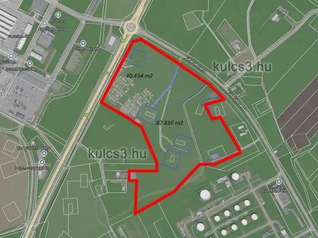 Eladó telek Algyő 123247 nm