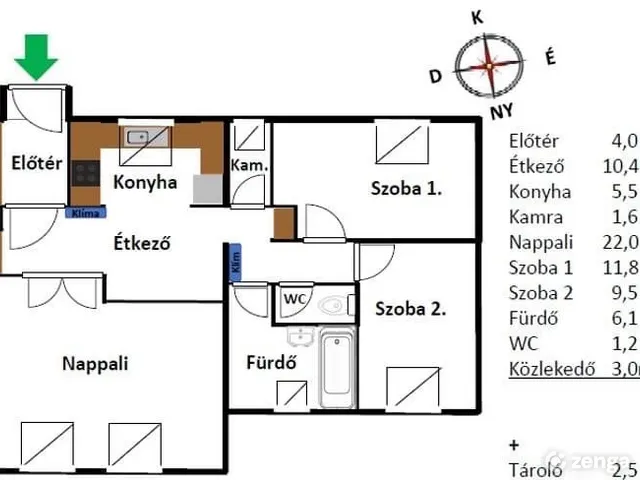 Eladó lakás Szombathely 77 nm