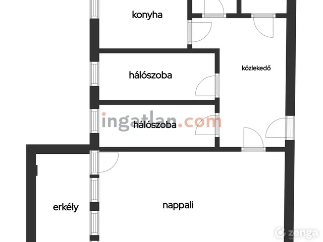 Eladó lakás Budapest XXI. kerület, Csepel Belváros 55 nm
