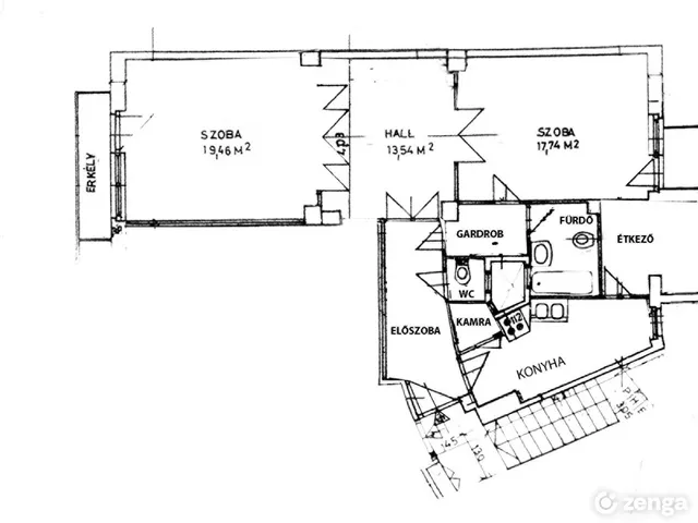 Eladó lakás Budapest VII. kerület, Belső-Erzsébetváros 82 nm