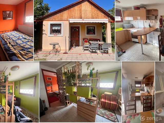 Eladó üdülő és hétvégi ház Balatonfüred, Kékidűlő 43 nm