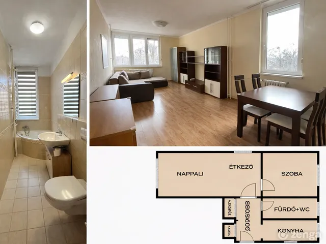 Eladó lakás Tatabánya, Újváros 57 nm