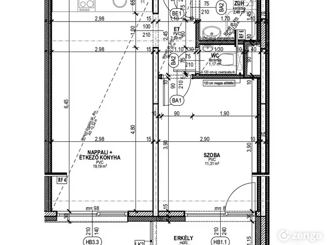 Eladó lakás Siófok, Ezüstpart, Liszt Ferenc sétány 2-10 42 nm