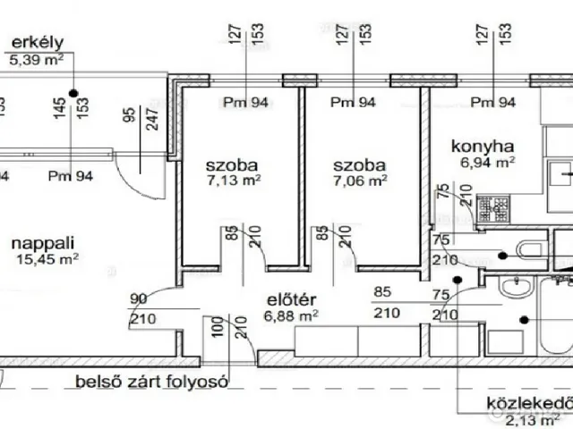 Eladó lakás Budapest XI. kerület, Albertfalva 53 nm