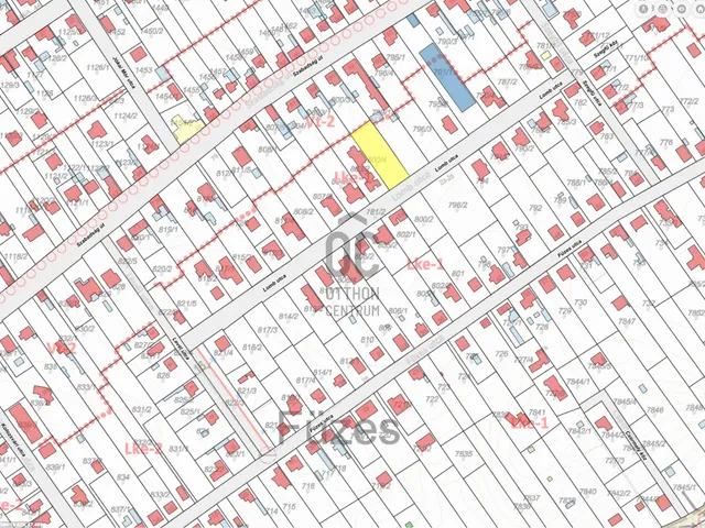 Eladó telek Biatorbágy, Lomb utca 1344 nm