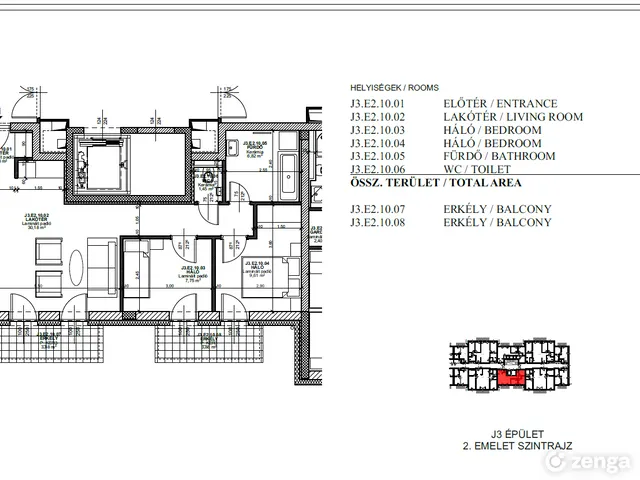 Eladó lakás Biatorbágy, Kőris utca 2/d 60 nm