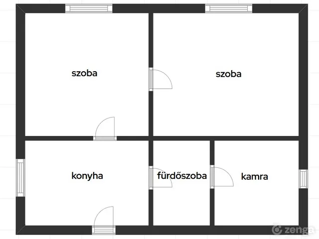 Eladó ház Ludányhalászi 57 nm