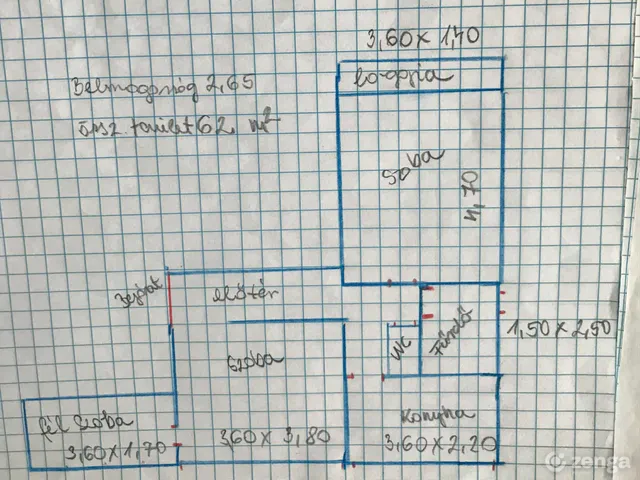 Eladó lakás Nyíregyháza, Belváros 59 nm
