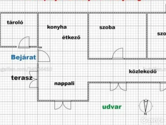 Eladó ház Budapest IV. kerület, Újpest 104 nm