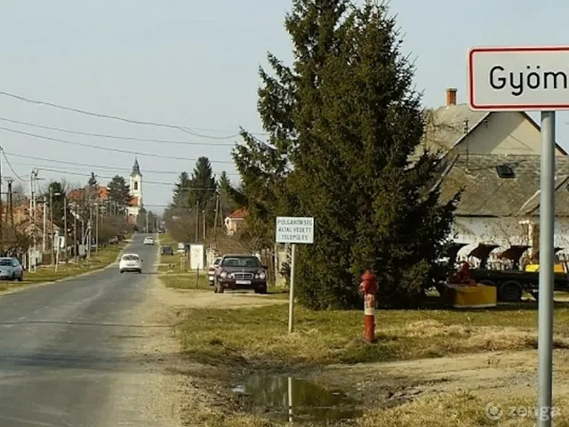 Eladó telek Gyömöre 1000 nm