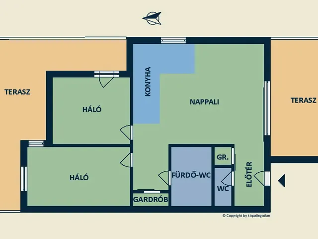 Eladó lakás Balatonkenese, Széchenyi utca 83 nm