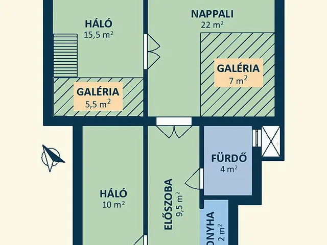 Eladó lakás Budapest XIV. kerület, Istvánmező, Ilka utca 63 nm